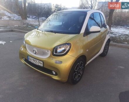 Желтый Смарт Форту, объемом двигателя 0.9 л и пробегом 72 тыс. км за 13600 $, фото 9 на Automoto.ua