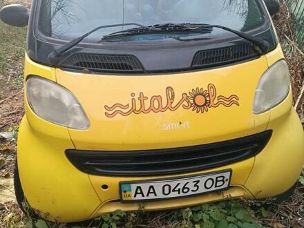 Жовтий Смарт Fortwo, об'ємом двигуна 0.6 л та пробігом 156 тис. км за 2900 $, фото 1 на Automoto.ua