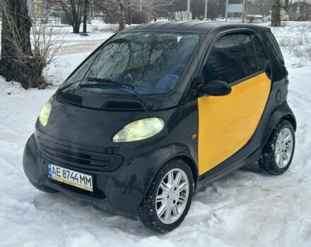 Желтый Смарт Форту, объемом двигателя 0.6 л и пробегом 191 тыс. км за 2500 $, фото 1 на Automoto.ua