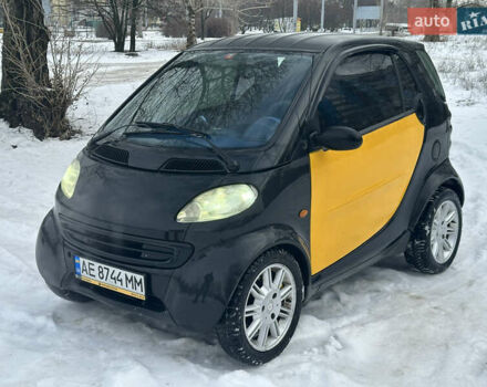 Желтый Смарт Форту, объемом двигателя 0.6 л и пробегом 191 тыс. км за 2500 $, фото 1 на Automoto.ua