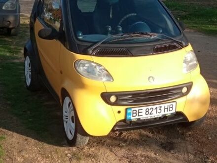 Смарт Fortwo 1999 у Новой Одессе на Automoto.ua Жовтий Смарт Fortwo, об'ємом двигуна 0.6 л та пробігом 200 тис. км за 2450 $, фото 1 на Automoto.ua