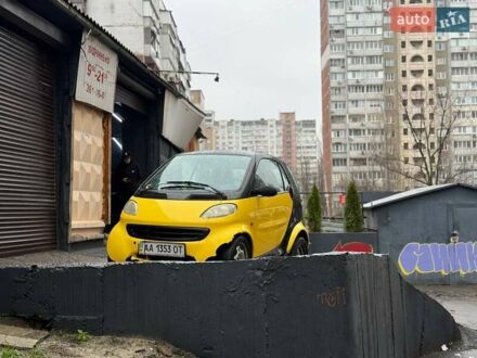 Желтый Смарт Форту, объемом двигателя 0.6 л и пробегом 137 тыс. км за 2650 $, фото 1 на Automoto.ua