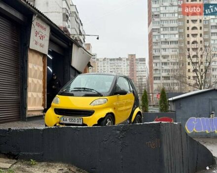 Жовтий Смарт Fortwo, об'ємом двигуна 0.6 л та пробігом 137 тис. км за 2650 $, фото 1 на Automoto.ua