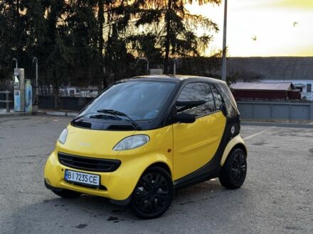 Жовтий Смарт Fortwo, об'ємом двигуна 0.6 л та пробігом 170 тис. км за 2199 $, фото 1 на Automoto.ua