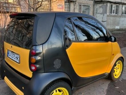 Желтый Смарт Форту, объемом двигателя 0.6 л и пробегом 173 тыс. км за 2000 $, фото 1 на Automoto.ua