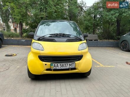 Жовтий Смарт Fortwo, об'ємом двигуна 0.6 л та пробігом 292 тис. км за 2150 $, фото 1 на Automoto.ua