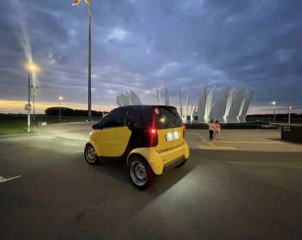 Жовтий Смарт Fortwo, об'ємом двигуна 0.8 л та пробігом 200 тис. км за 3200 $, фото 1 на Automoto.ua