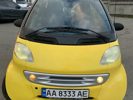 Желтый Смарт Форту, объемом двигателя 0.6 л и пробегом 146 тыс. км за 2300 $, фото 1 на Automoto.ua
