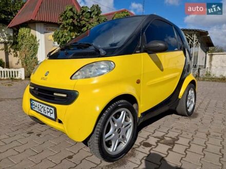 Смарт Форту 2001 в Раздельной на Automoto.ua Желтый Смарт Форту, объемом двигателя 0.6 л и пробегом 225 тыс. км за 2850 $, фото 1 на Automoto.ua
