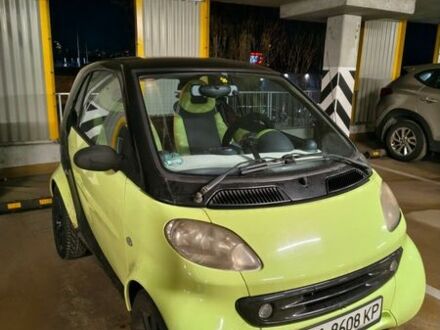 Желтый Смарт Форту, объемом двигателя 0.6 л и пробегом 175 тыс. км за 2300 $, фото 1 на Automoto.ua