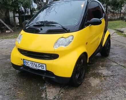 Жовтий Смарт Fortwo, об'ємом двигуна 0.7 л та пробігом 230 тис. км за 2800 $, фото 1 на Automoto.ua