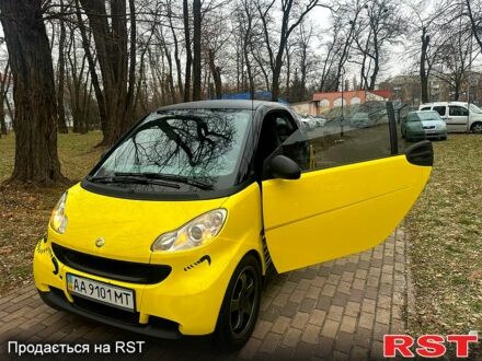 Жовтий Смарт Fortwo, об'ємом двигуна 1 л та пробігом 201 тис. км за 4750 $, фото 1 на Automoto.ua