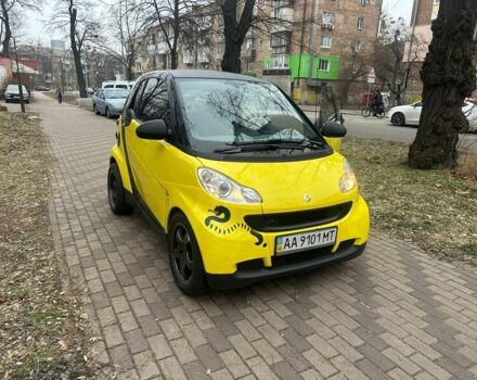 Желтый Смарт Форту, объемом двигателя 1 л и пробегом 203 тыс. км за 4750 $, фото 1 на Automoto.ua