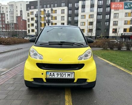 Жовтий Смарт Fortwo, об'ємом двигуна 1 л та пробігом 208 тис. км за 4500 $, фото 1 на Automoto.ua