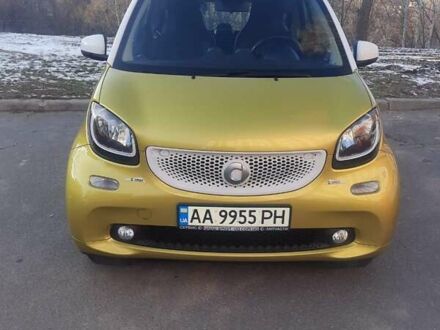 Смарт Форту 2016 в Киеве на Automoto.ua Желтый Смарт Форту, объемом двигателя 0.9 л и пробегом 72 тыс. км за 13600 $, фото 1 на Automoto.ua