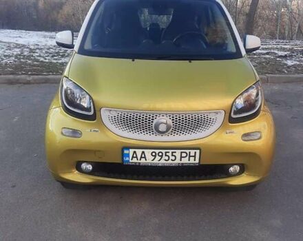 Жовтий Смарт Fortwo, об'ємом двигуна 0.9 л та пробігом 72 тис. км за 13600 $, фото 1 на Automoto.ua