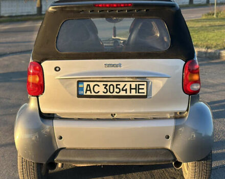 Сірий Смарт Fortwo, об'ємом двигуна 0.6 л та пробігом 248 тис. км за 2799 $, фото 4 на Automoto.ua