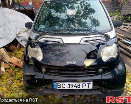 Сірий Смарт Fortwo, об'ємом двигуна 0.6 л та пробігом 211 тис. км за 800 $, фото 2 на Automoto.ua