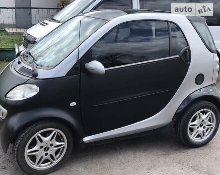 Сірий Смарт Fortwo, об'ємом двигуна 0.6 л та пробігом 154 тис. км за 3000 $, фото 4 на Automoto.ua