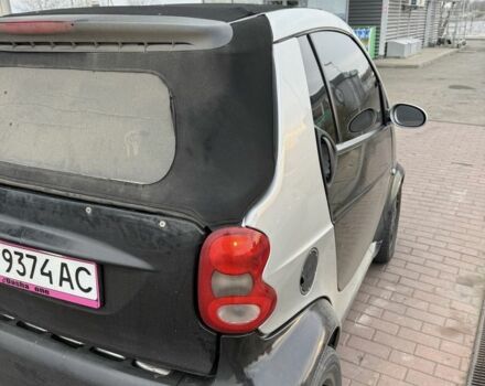 Сірий Смарт Fortwo, об'ємом двигуна 0.6 л та пробігом 219 тис. км за 2400 $, фото 5 на Automoto.ua