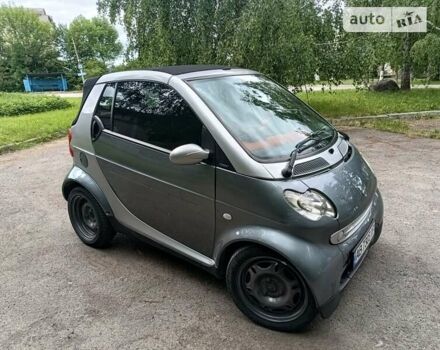 Сірий Смарт Fortwo, об'ємом двигуна 0.7 л та пробігом 163 тис. км за 3200 $, фото 4 на Automoto.ua