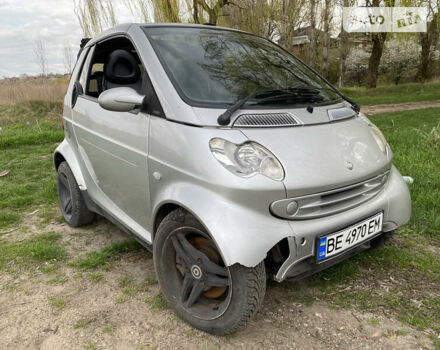 Сірий Смарт Fortwo, об'ємом двигуна 0.7 л та пробігом 155 тис. км за 3700 $, фото 19 на Automoto.ua