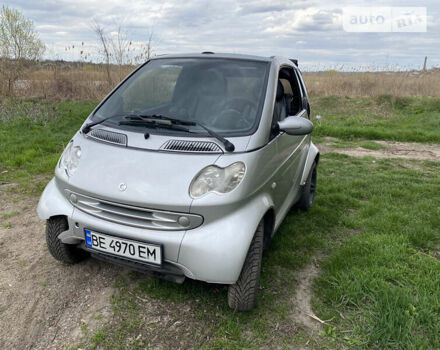 Сірий Смарт Fortwo, об'ємом двигуна 0.7 л та пробігом 155 тис. км за 3700 $, фото 21 на Automoto.ua