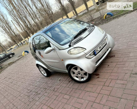 Сірий Смарт Fortwo, об'ємом двигуна 0.6 л та пробігом 100 тис. км за 2500 $, фото 4 на Automoto.ua