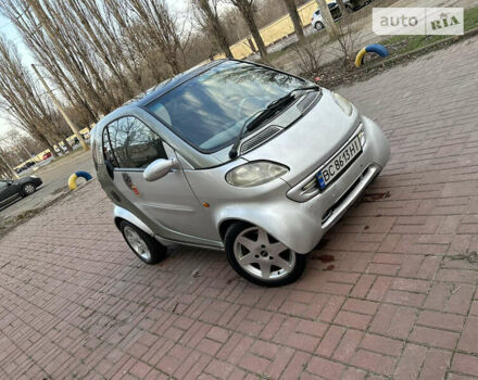 Сірий Смарт Fortwo, об'ємом двигуна 0.6 л та пробігом 100 тис. км за 2500 $, фото 2 на Automoto.ua