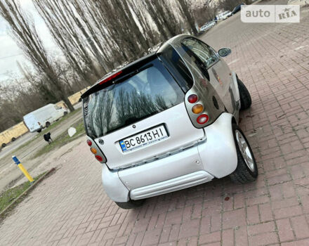 Сірий Смарт Fortwo, об'ємом двигуна 0.6 л та пробігом 100 тис. км за 2500 $, фото 9 на Automoto.ua