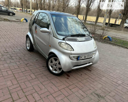 Сірий Смарт Fortwo, об'ємом двигуна 0.6 л та пробігом 100 тис. км за 2500 $, фото 3 на Automoto.ua