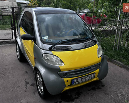 Сірий Смарт Fortwo, об'ємом двигуна 0.6 л та пробігом 226 тис. км за 2300 $, фото 4 на Automoto.ua