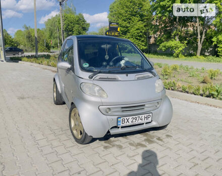 Сірий Смарт Fortwo, об'ємом двигуна 0.6 л та пробігом 160 тис. км за 2950 $, фото 3 на Automoto.ua