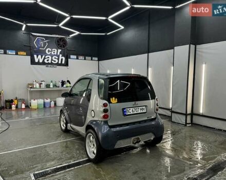 Сірий Смарт Fortwo, об'ємом двигуна 0.7 л та пробігом 224 тис. км за 2300 $, фото 4 на Automoto.ua