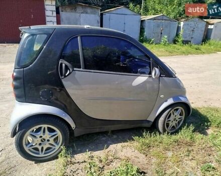 Сірий Смарт Fortwo, об'ємом двигуна 0.6 л та пробігом 216 тис. км за 2500 $, фото 8 на Automoto.ua