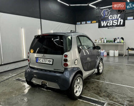 Сірий Смарт Fortwo, об'ємом двигуна 0.7 л та пробігом 224 тис. км за 3300 $, фото 2 на Automoto.ua