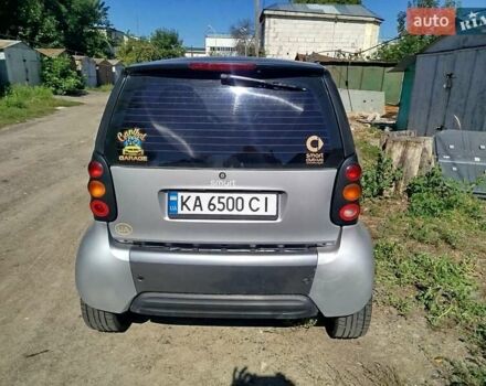 Сірий Смарт Fortwo, об'ємом двигуна 0.6 л та пробігом 216 тис. км за 2500 $, фото 6 на Automoto.ua