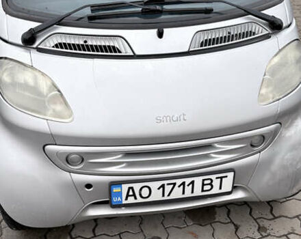Серый Смарт Форту, объемом двигателя 0.6 л и пробегом 206 тыс. км за 2000 $, фото 2 на Automoto.ua