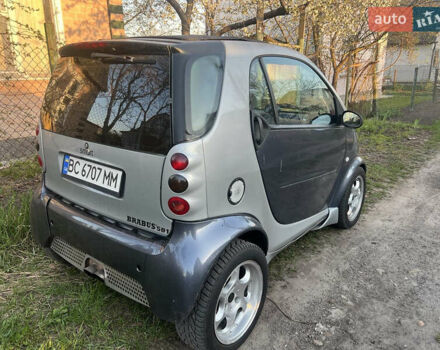 Сірий Смарт Fortwo, об'ємом двигуна 0.7 л та пробігом 224 тис. км за 3300 $, фото 11 на Automoto.ua