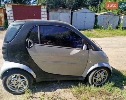 Сірий Смарт Fortwo, об'ємом двигуна 0.6 л та пробігом 216 тис. км за 2500 $, фото 7 на Automoto.ua