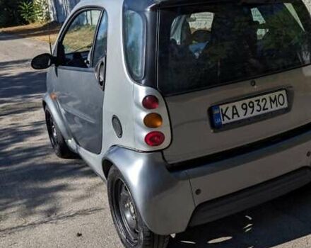 Сірий Смарт Fortwo, об'ємом двигуна 0.8 л та пробігом 210 тис. км за 3000 $, фото 2 на Automoto.ua