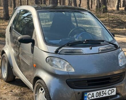 Серый Смарт Форту, объемом двигателя 0.6 л и пробегом 100 тыс. км за 3200 $, фото 13 на Automoto.ua