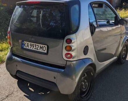 Сірий Смарт Fortwo, об'ємом двигуна 0.8 л та пробігом 210 тис. км за 3000 $, фото 1 на Automoto.ua