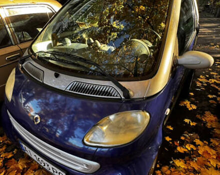 Сірий Смарт Fortwo, об'ємом двигуна 0.6 л та пробігом 152 тис. км за 3300 $, фото 3 на Automoto.ua