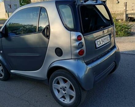 Сірий Смарт Fortwo, об'ємом двигуна 0.6 л та пробігом 197 тис. км за 3200 $, фото 2 на Automoto.ua