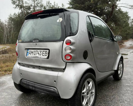 Серый Смарт Форту, объемом двигателя 0.6 л и пробегом 139 тыс. км за 3000 $, фото 6 на Automoto.ua