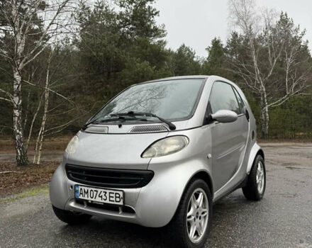 Серый Смарт Форту, объемом двигателя 0.6 л и пробегом 139 тыс. км за 3000 $, фото 1 на Automoto.ua