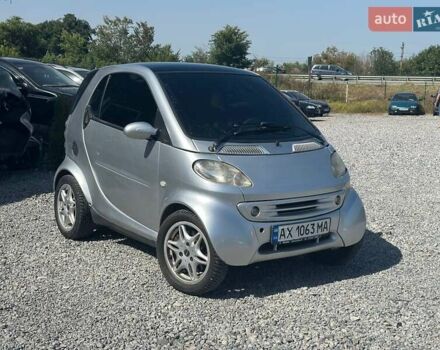 Сірий Смарт Fortwo, об'ємом двигуна 0.6 л та пробігом 100 тис. км за 2800 $, фото 3 на Automoto.ua