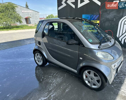 Сірий Смарт Fortwo, об'ємом двигуна 0.6 л та пробігом 184 тис. км за 2999 $, фото 2 на Automoto.ua