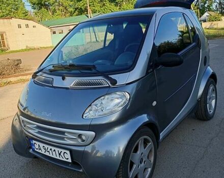 Сірий Смарт Fortwo, об'ємом двигуна 0.6 л та пробігом 197 тис. км за 3200 $, фото 1 на Automoto.ua